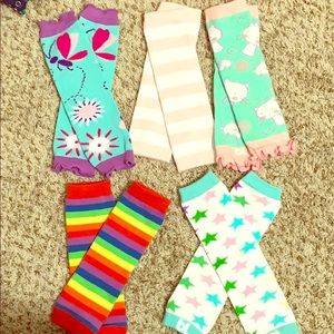 Leg warmers for baby and toddler